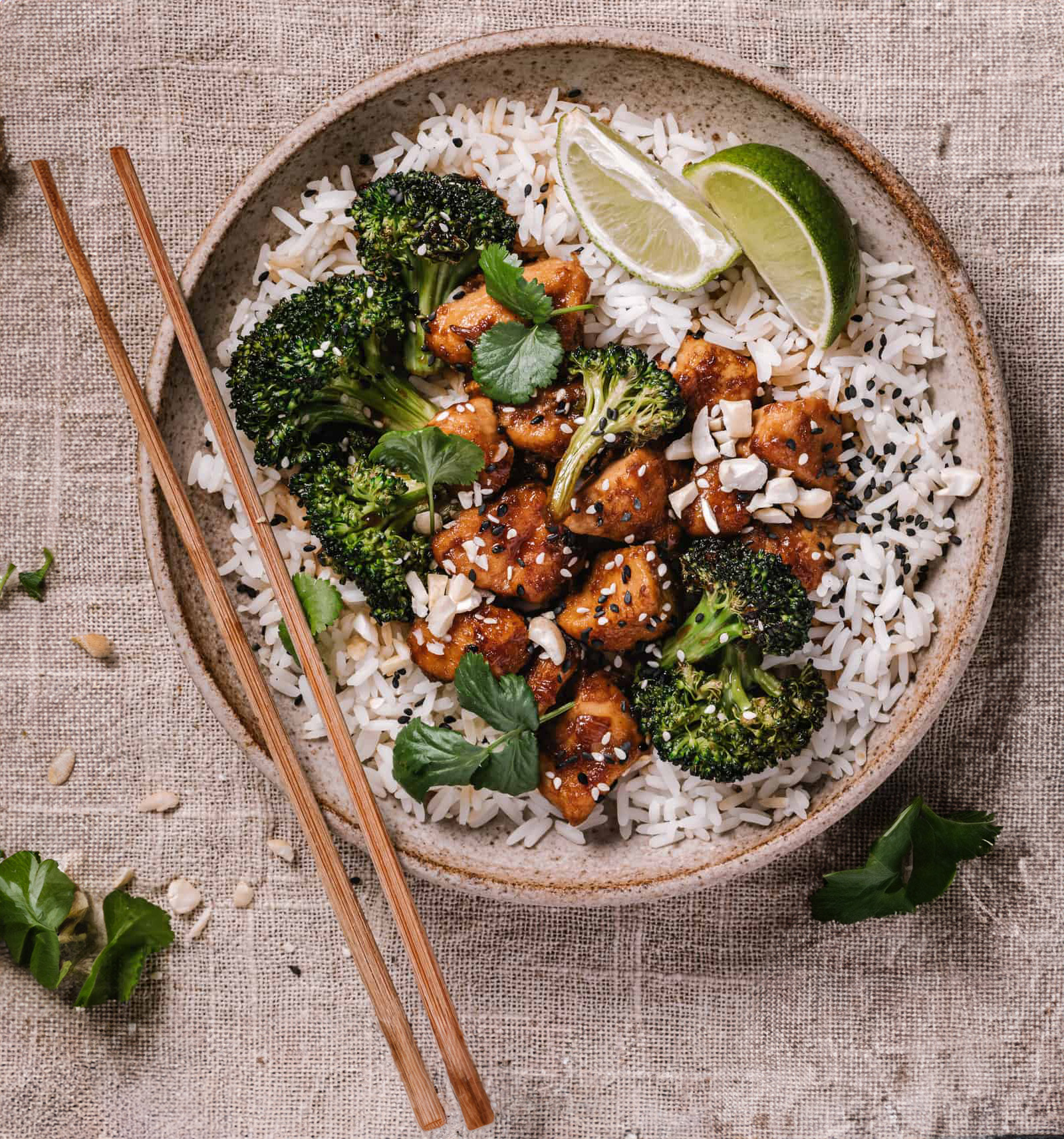 Cashew Chicken with Broccoli